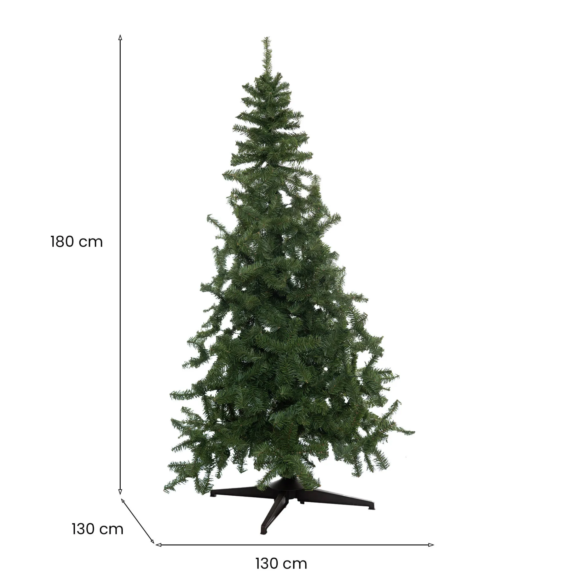 Albero di Natale 180 cm Jingles in PVC , h180 cm<Dmora Cheap
