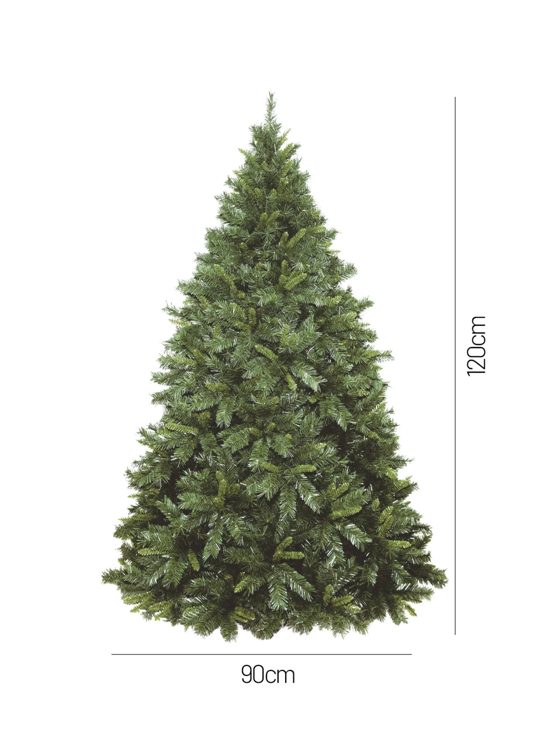 Albero di Natale Candy Cane in PVC , h120 cm<Dmora Discount