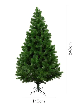 Albero di Natale Evergreen in PVC , h240 cm<Dmora New