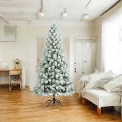 Albero di Natale floccato in PVC, h210 cm<Dmora Shop