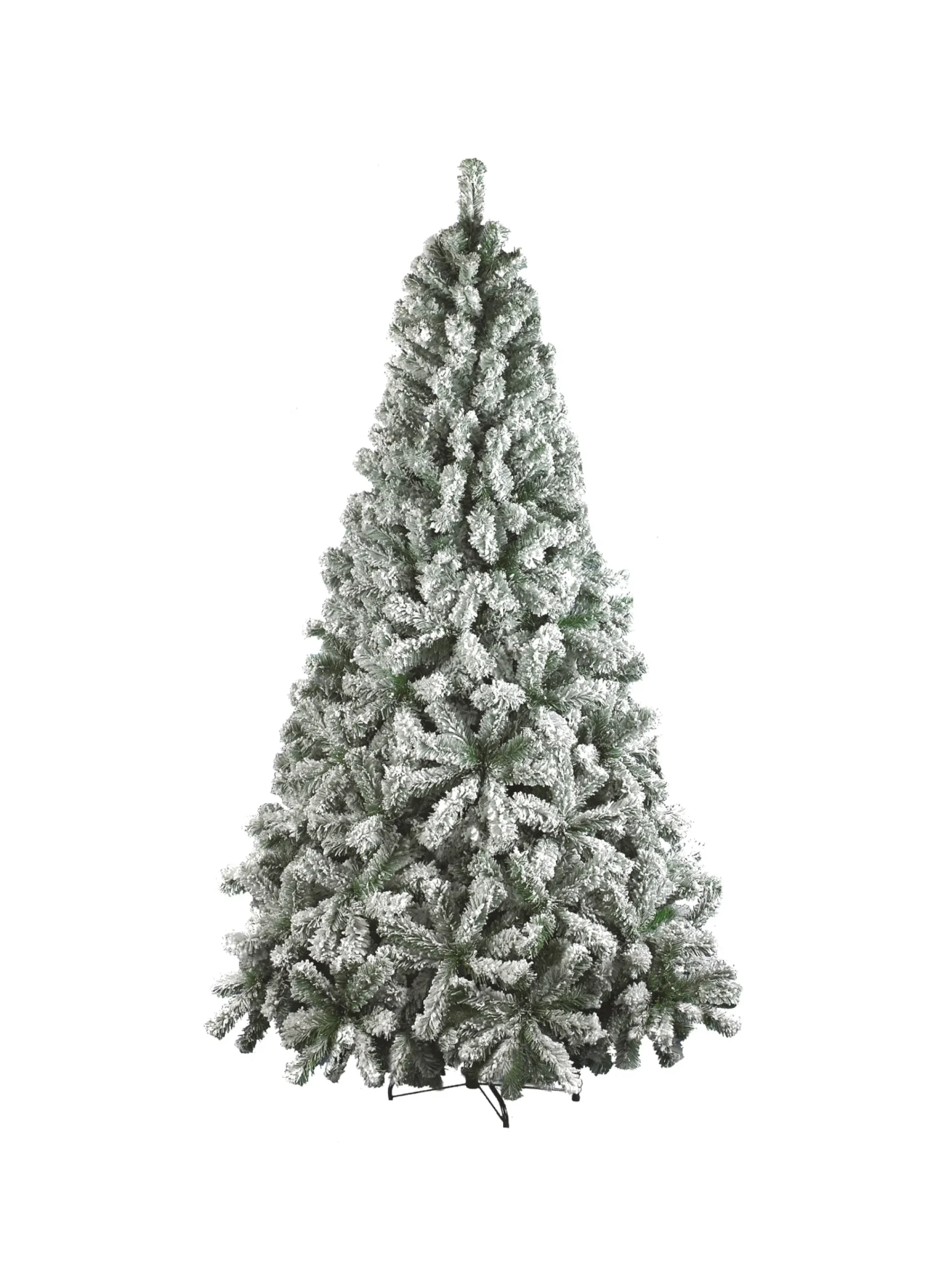 Albero di Natale floccato Hollybell in PVC, h180 cm<Dmora Sale