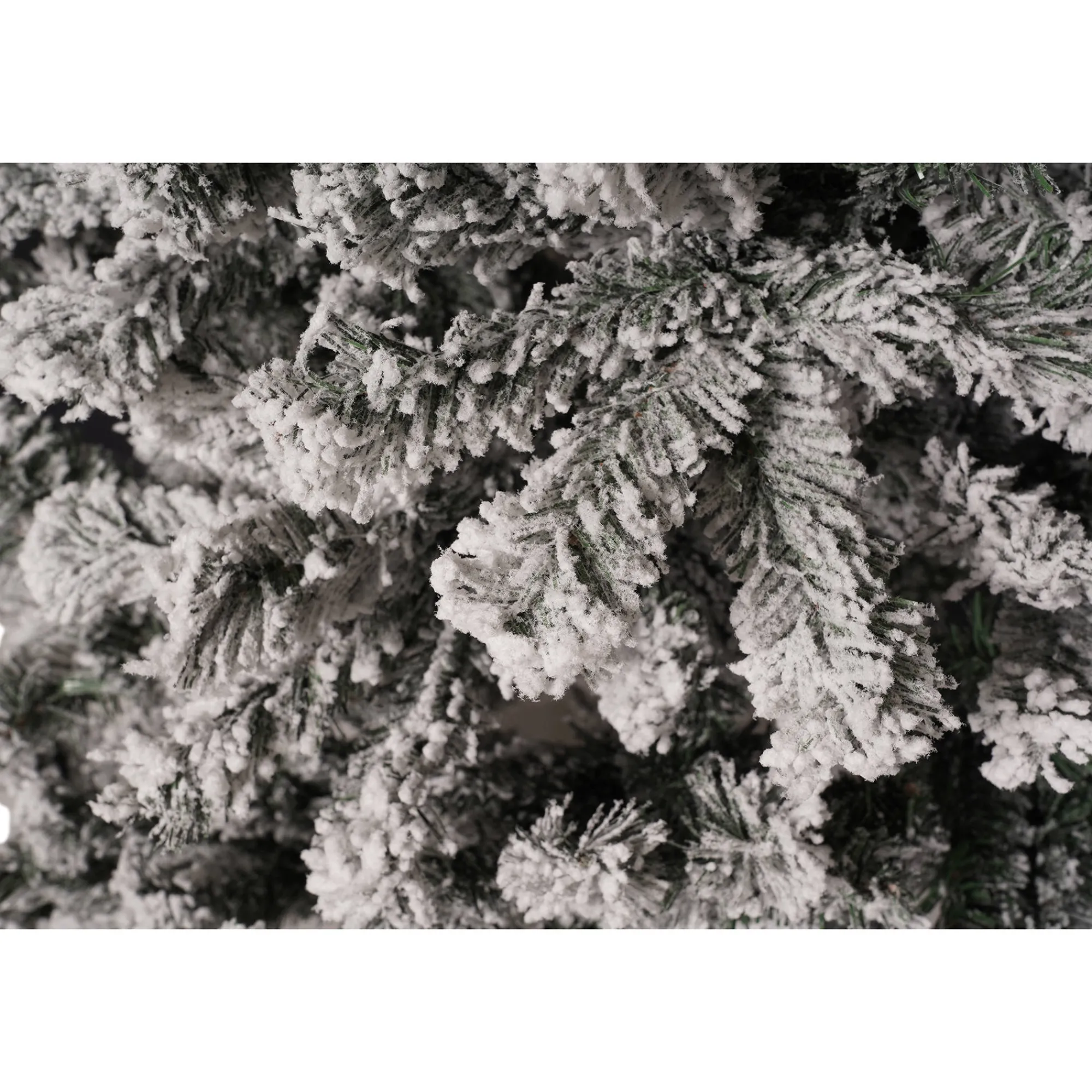 Albero di Natale floccato Hollybell in PVC, h180 cm<Dmora Sale