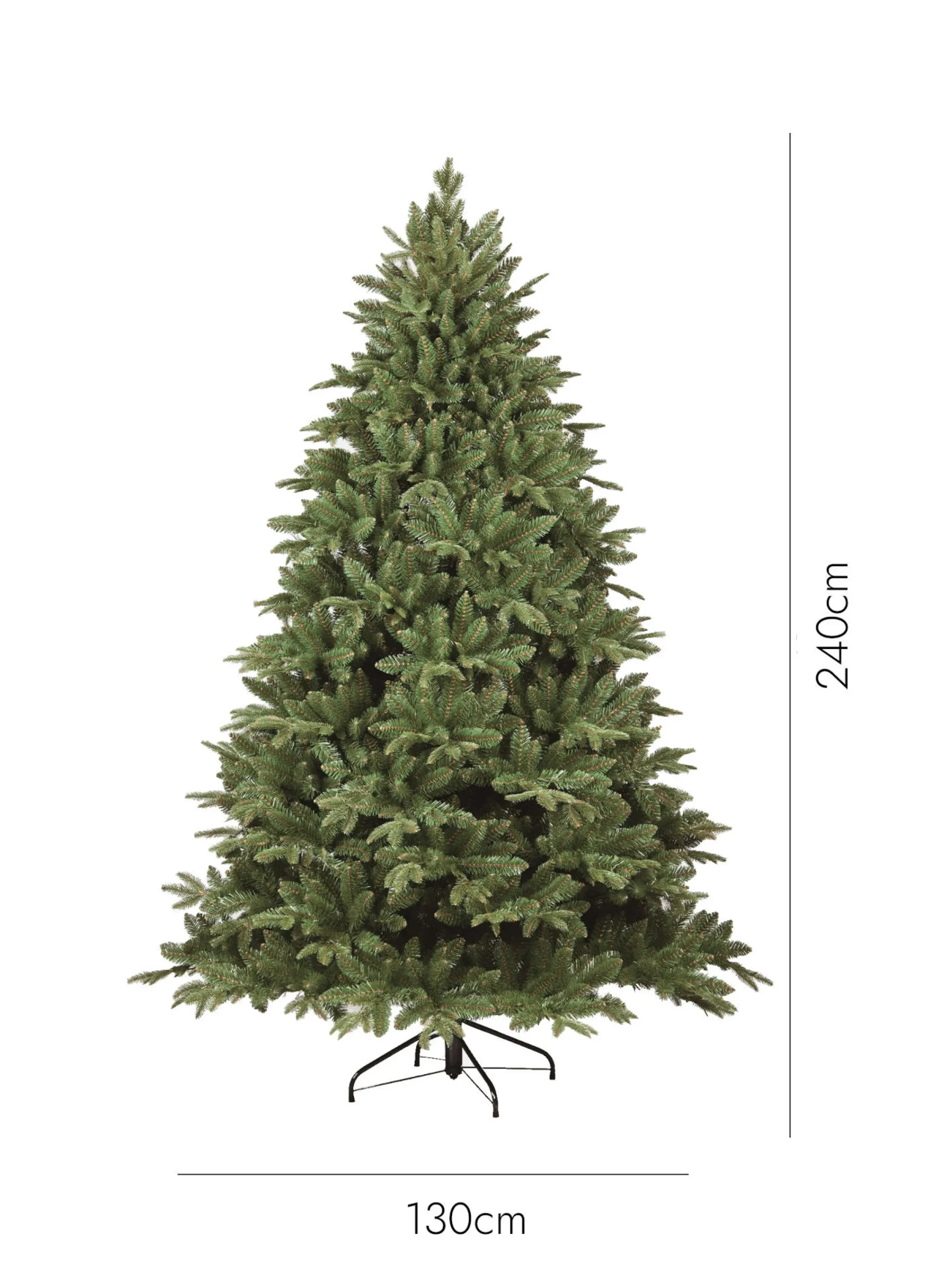 Albero di Natale Jingle Bell in PVC , h240 cm<Dmora Outlet