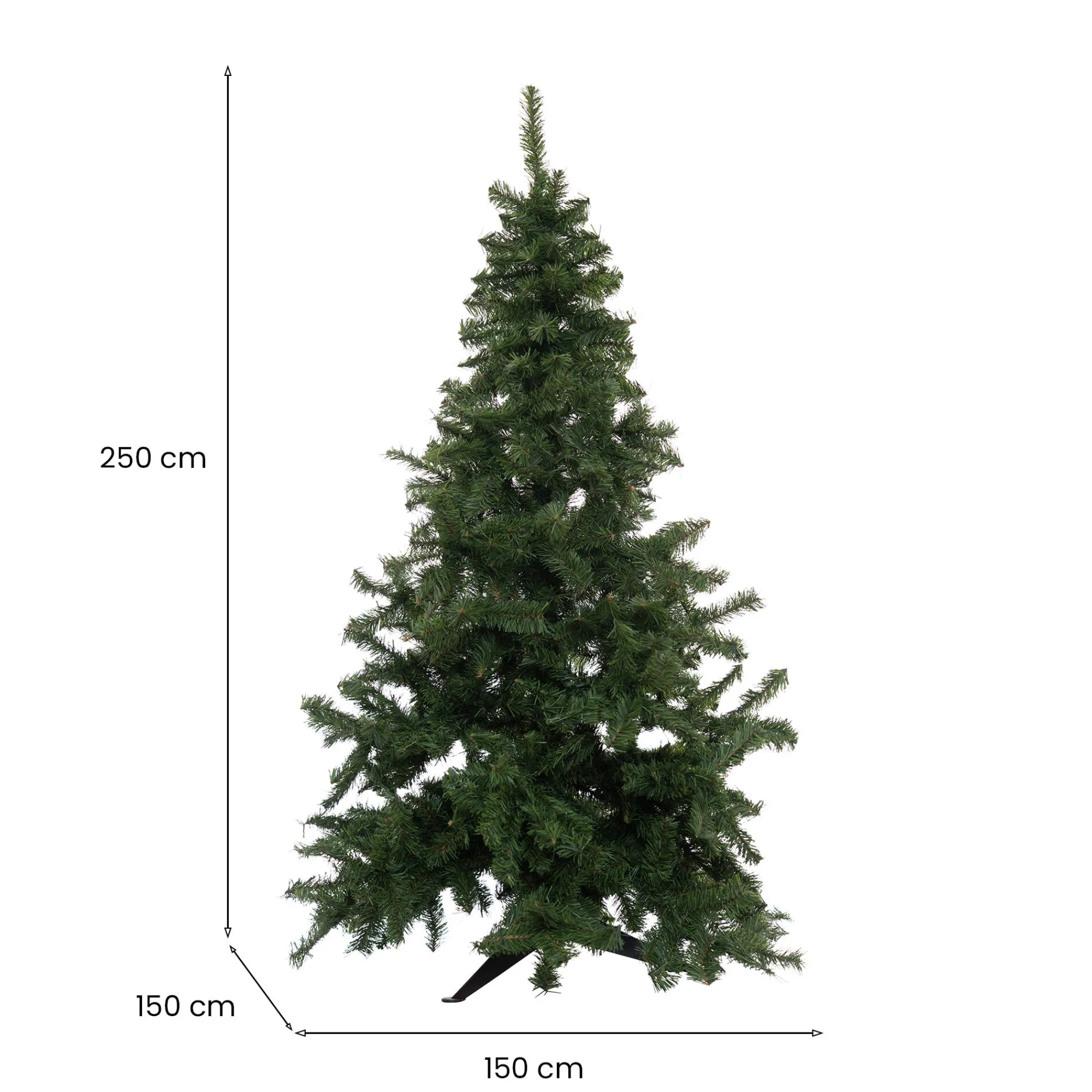 Albero di Natale Tinsel in PVC , h250 cm<Dmora Fashion