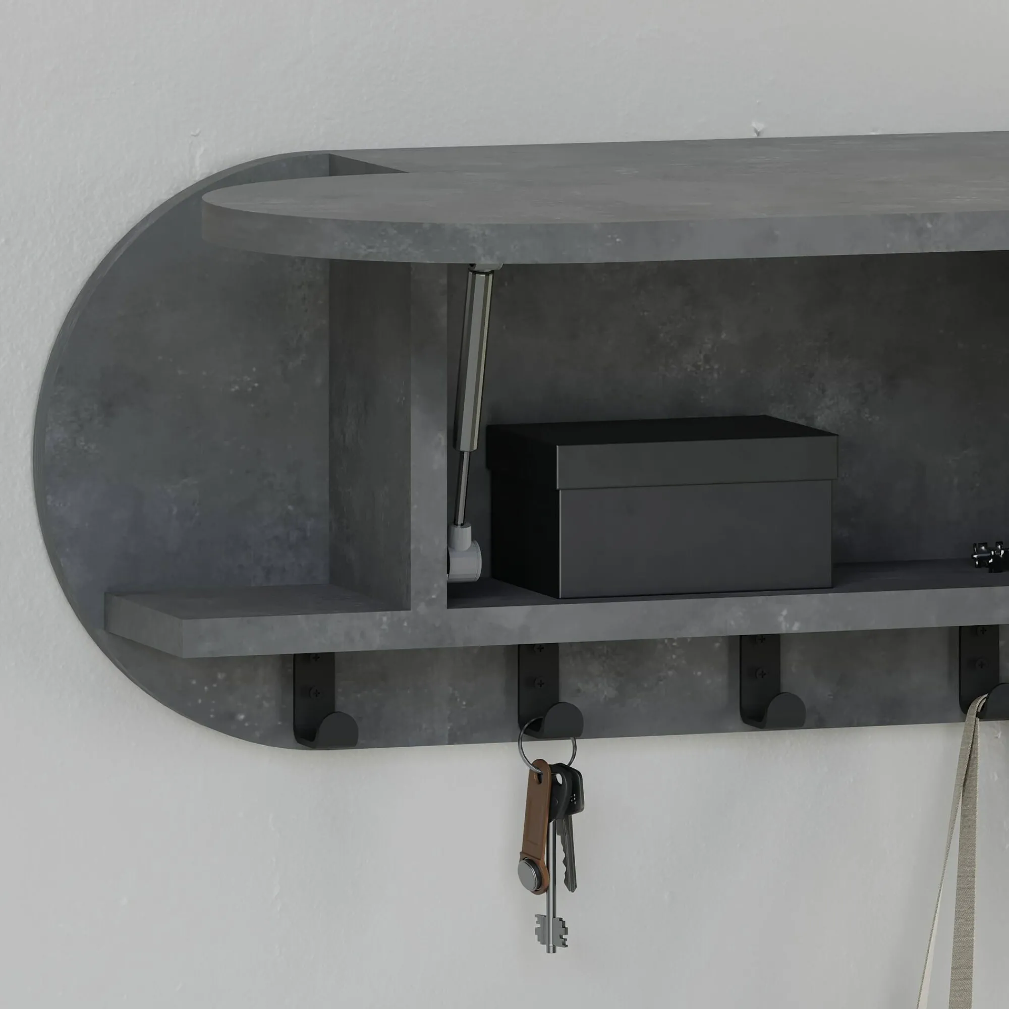 Appendiabiti Terry, 84x16 h29 cm,<Dmora Sale