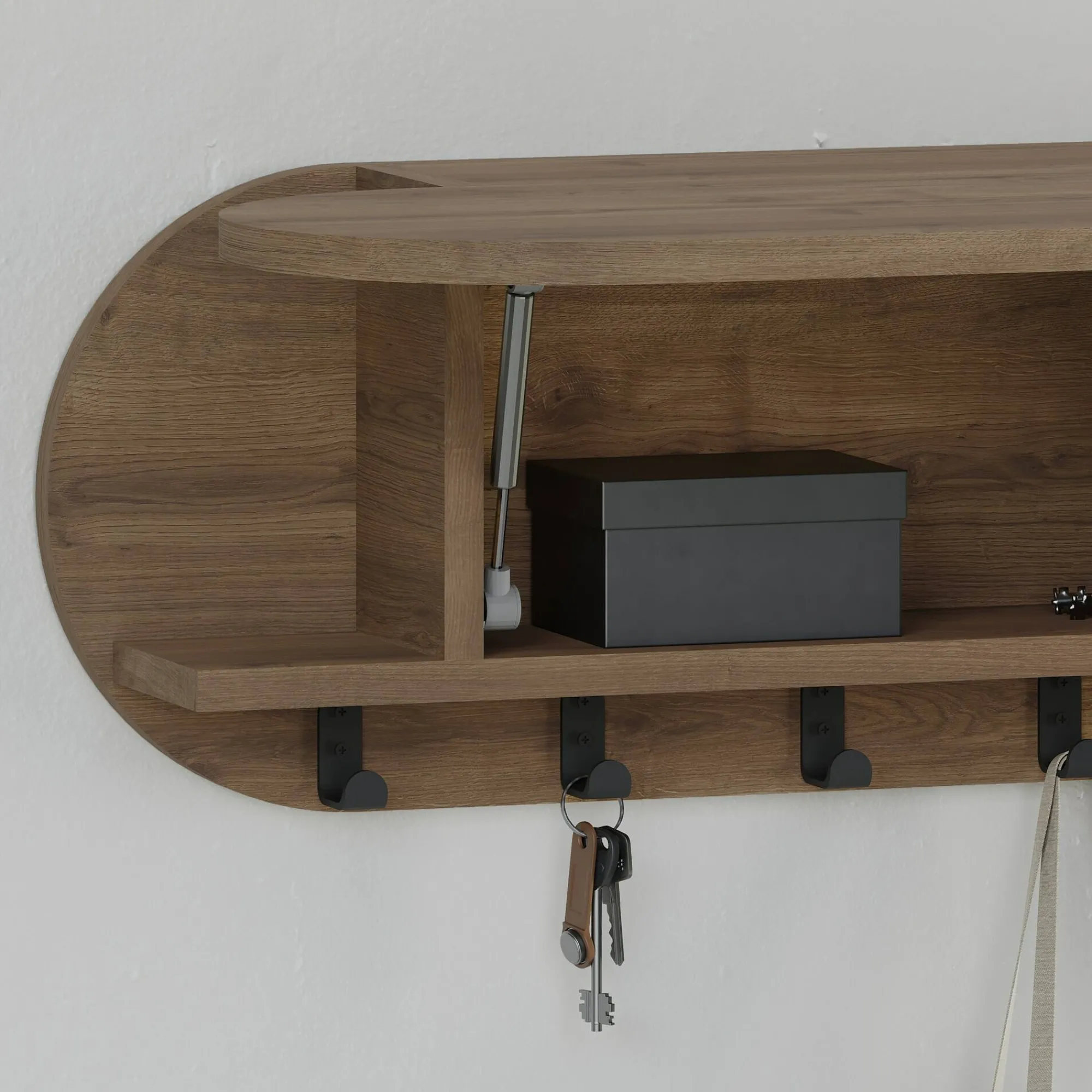 Appendiabiti Terry, 84x16 h29 cm,<Dmora New