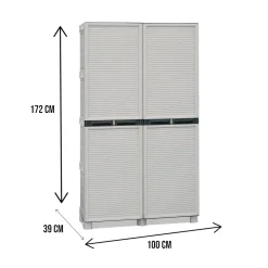 Armadio da esterno Achae, , 100x39h172 cm<Dmora Best