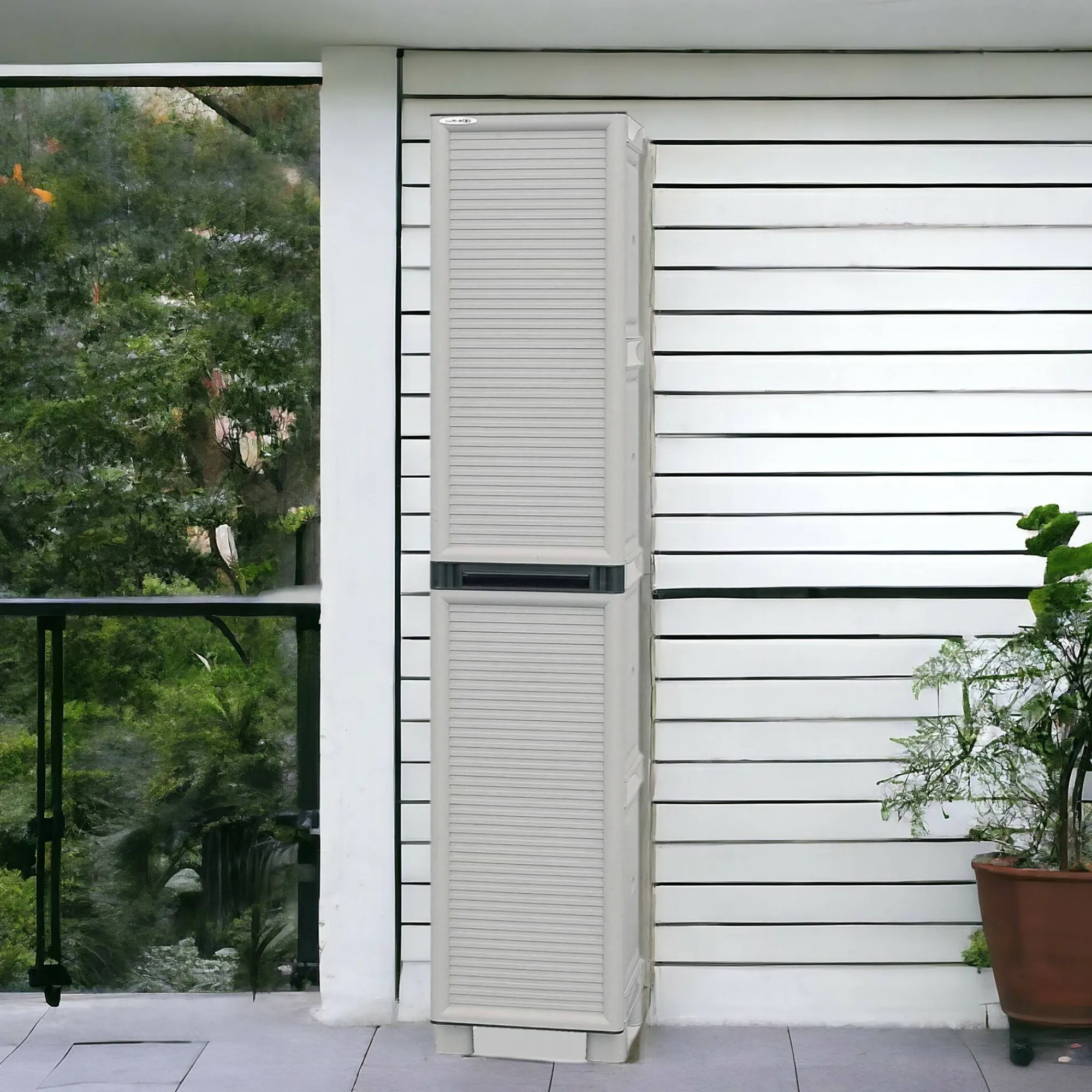 Armadio da esterno Allain, , 35x39h172 cm<Dmora Best Sale