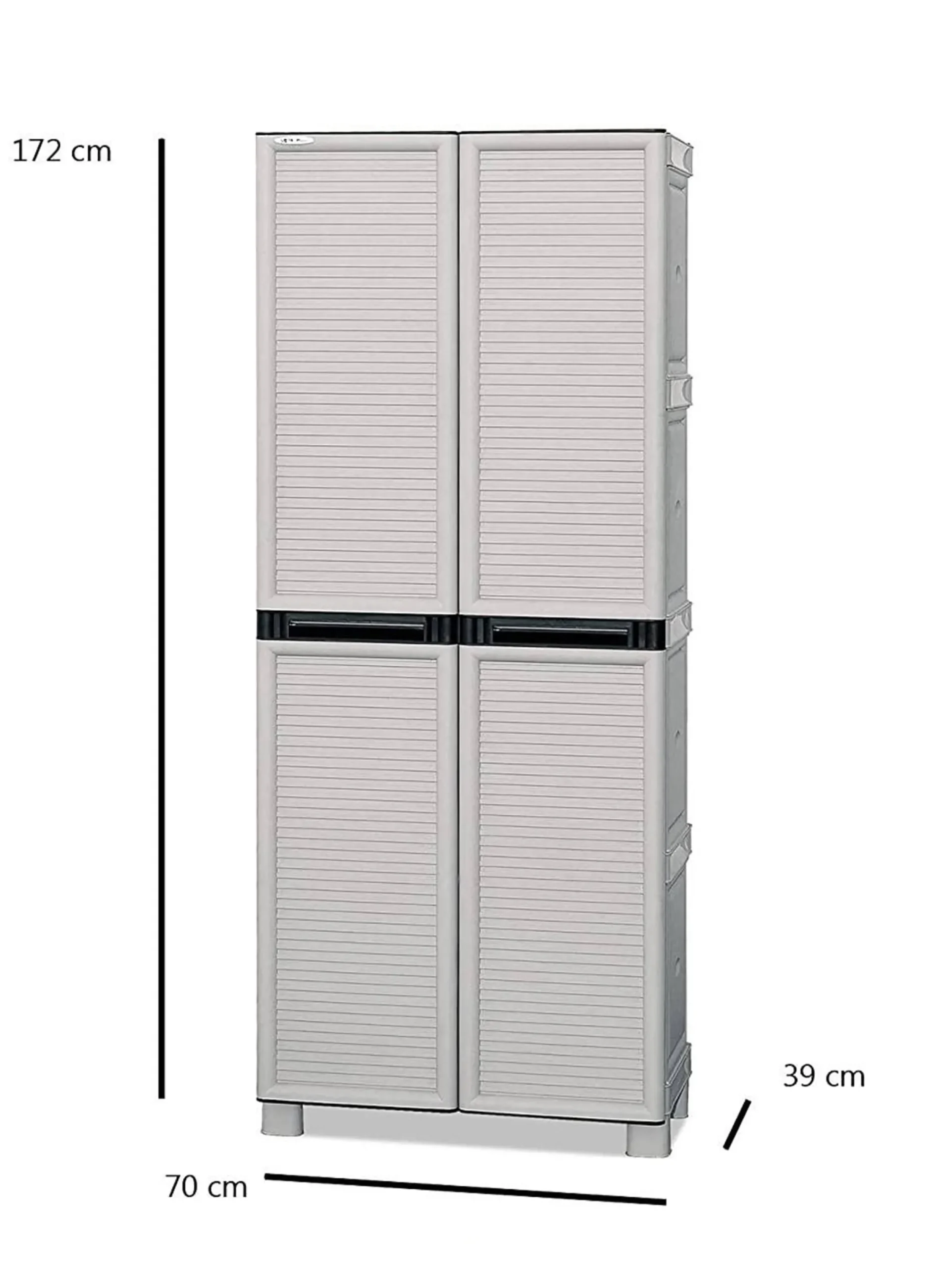 Armadio da esterno Allain, , 70x39h172 cm<Dmora Fashion