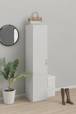 Armadio multiuso 1 anta Am, 39x41 h175 cm,<Dmora New