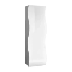 Armadio multiuso 1 anta Azalea, cm 63x40h187, lucido<Dmora Shop