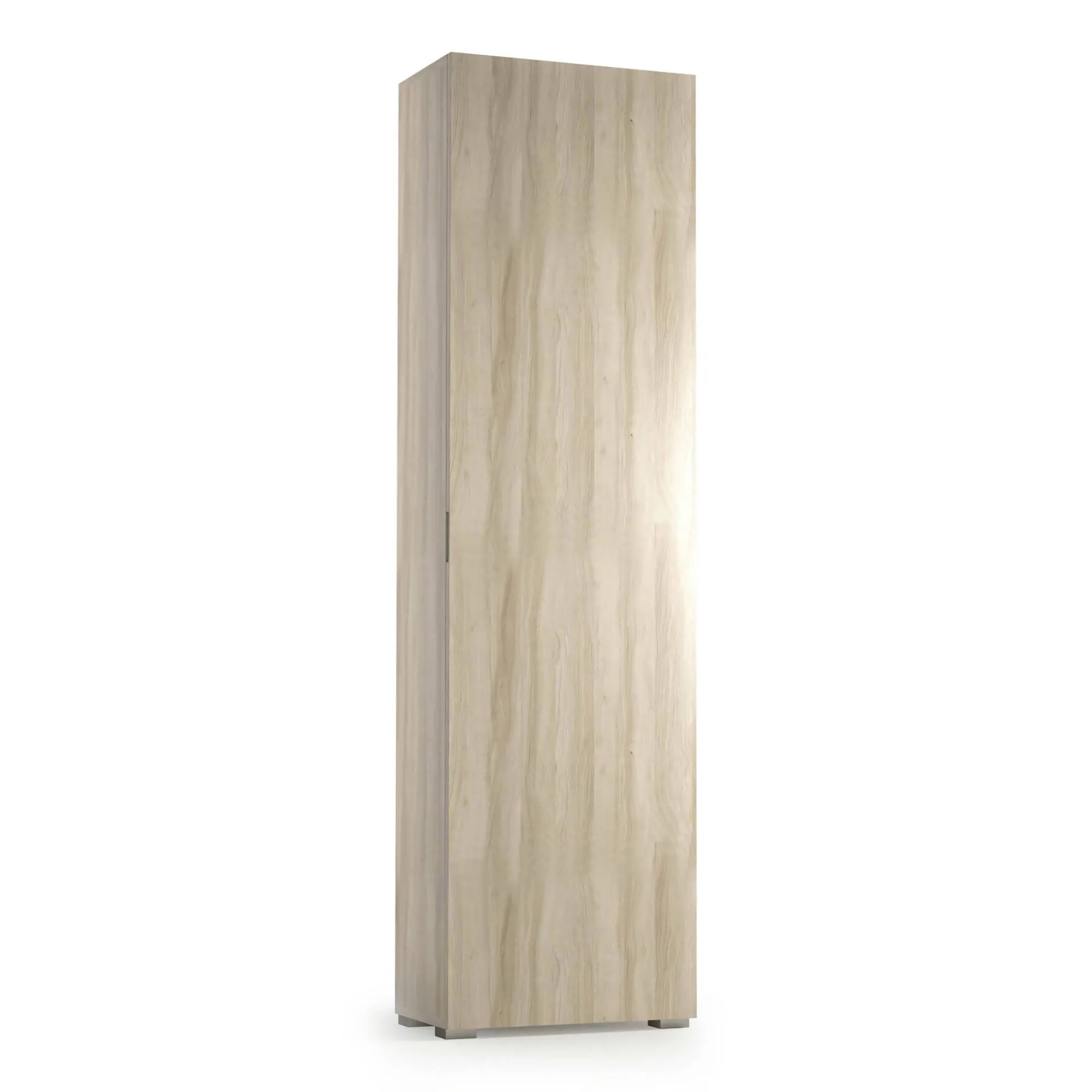 Armadio multiuso 1 anta Ddarbo, 50x30h182 cm, Olmo<Dmora Shop