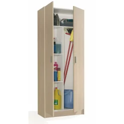 Armadio multiuso 2 ante Abadubidu, cm73x37h180 cm,<Dmora Flash Sale