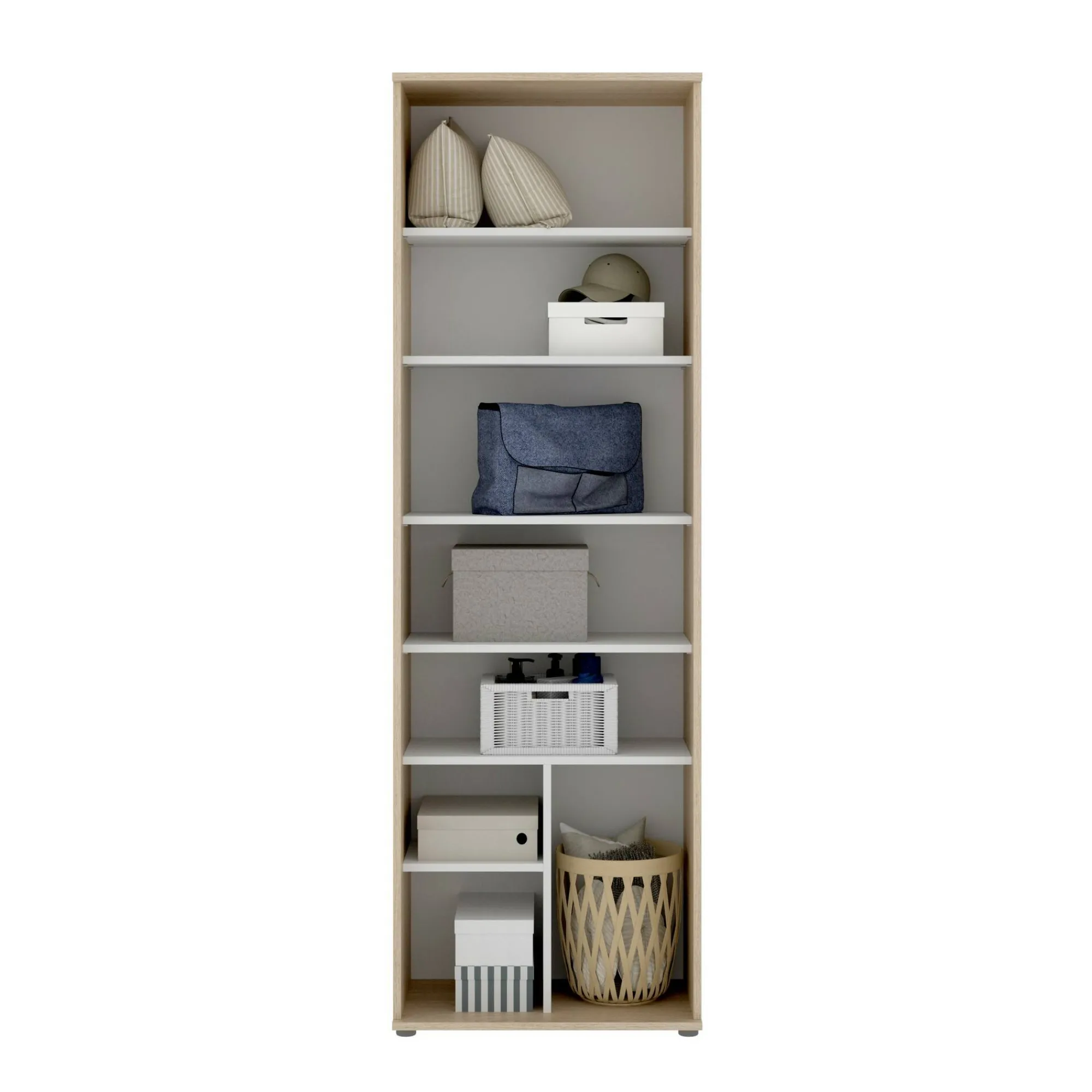 Armadio multiuso 2 ante Apro, 61x35h190 cm,<Dmora Discount