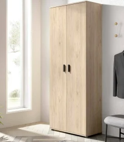 Armadio multiuso 2 ante Arna, 78x35h190 cm,<Dmora Hot