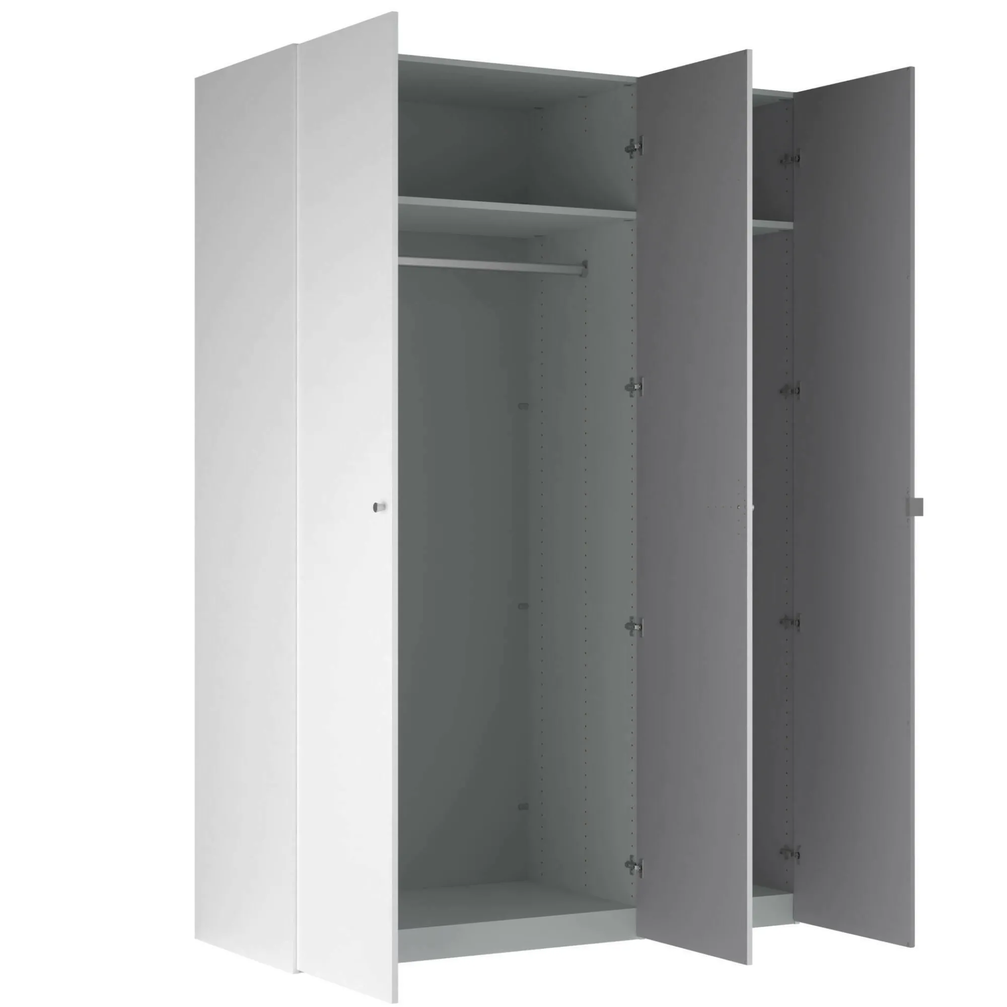 Armadio multiuso 2 ante Arce, 60x150 h219 cm,<Dmora Outlet