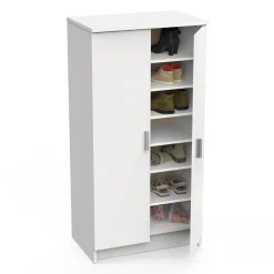 Armadio multiuso 2 ante Dfische, 55x35 h108 cm,<Dmora Hot