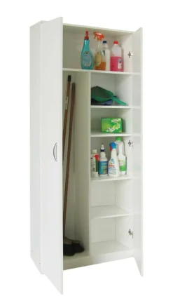 Armadio multiuso 2 ante Dragg, 72x36h186 cm,<Dmora Hot