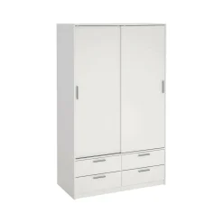 Armadio multiuso 2 ante Frediana, 121x60 h200 cm,<Dmora Cheap