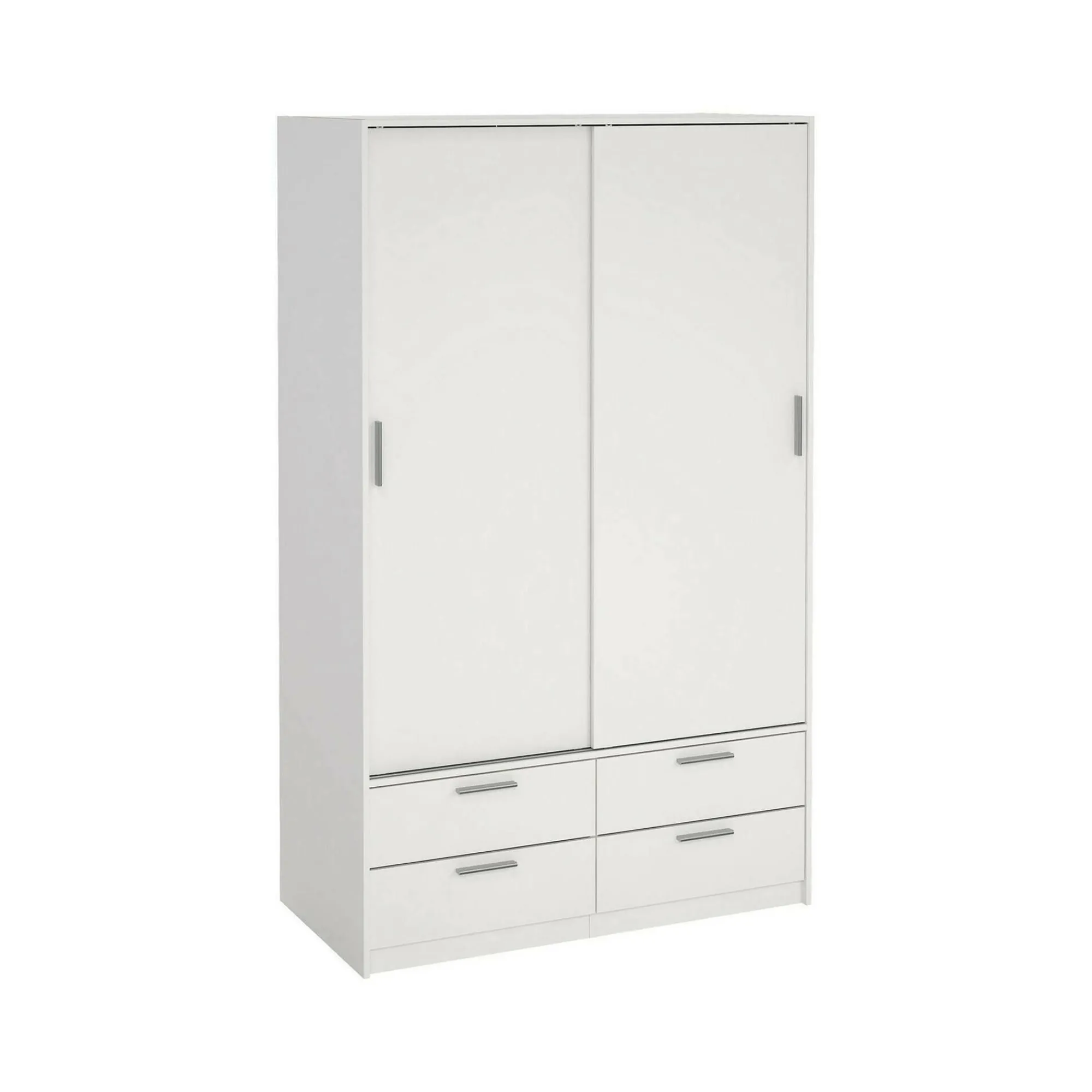 Armadio multiuso 2 ante Frediana, 121x60 h200 cm,<Dmora Cheap