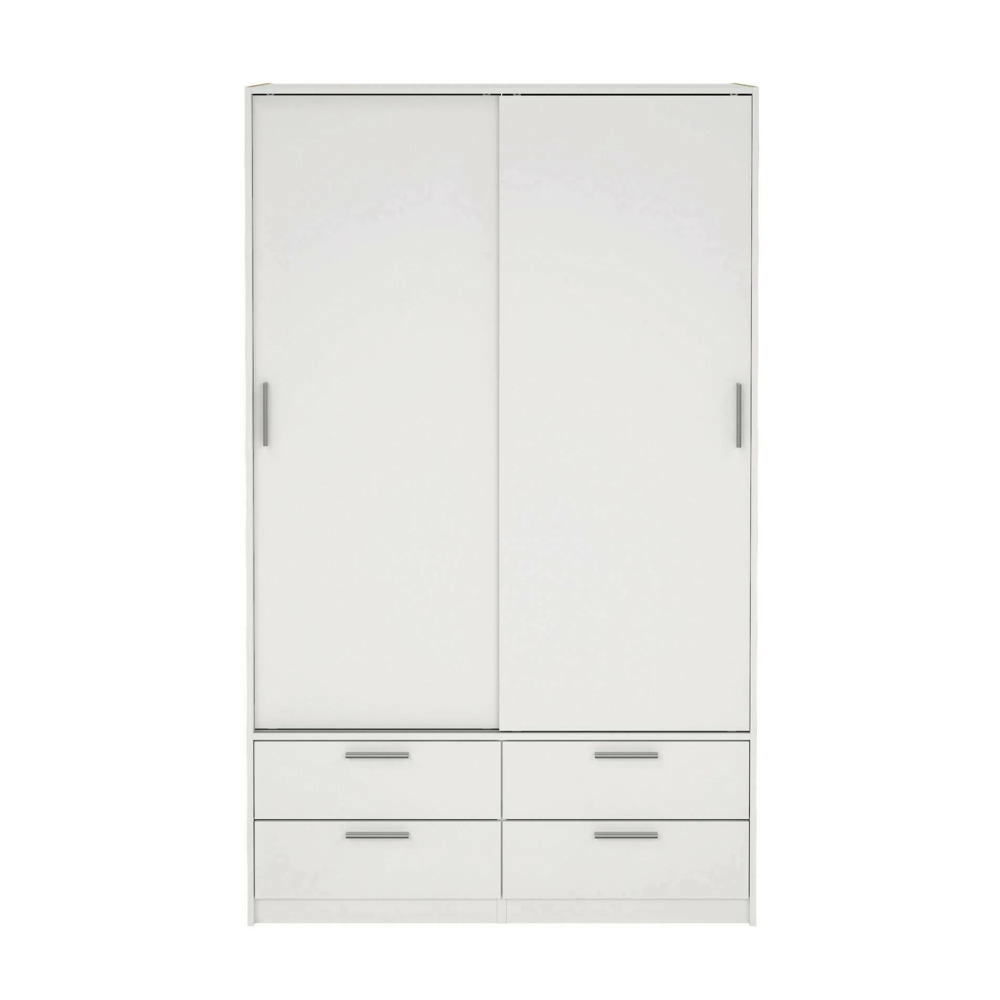 Armadio multiuso 2 ante Frediana, 121x60 h200 cm,<Dmora Cheap