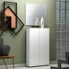 Armadio multiuso 2 ante Unicorno, 70x19h115 cm,<Dmora Cheap