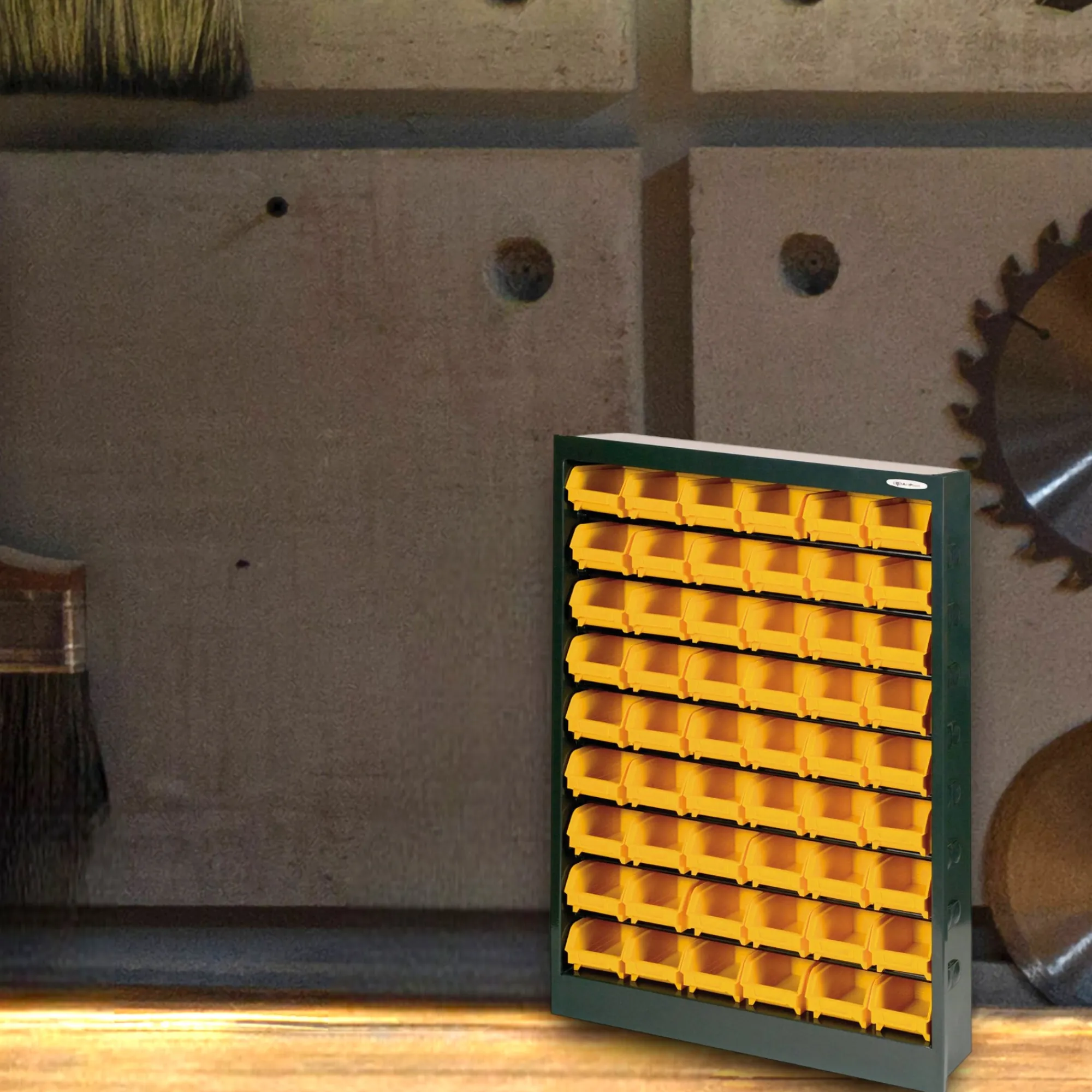 Armadio multiuso Dandreoll, Nero e Giallo, 68x20h95 cm<Dmora Best Sale