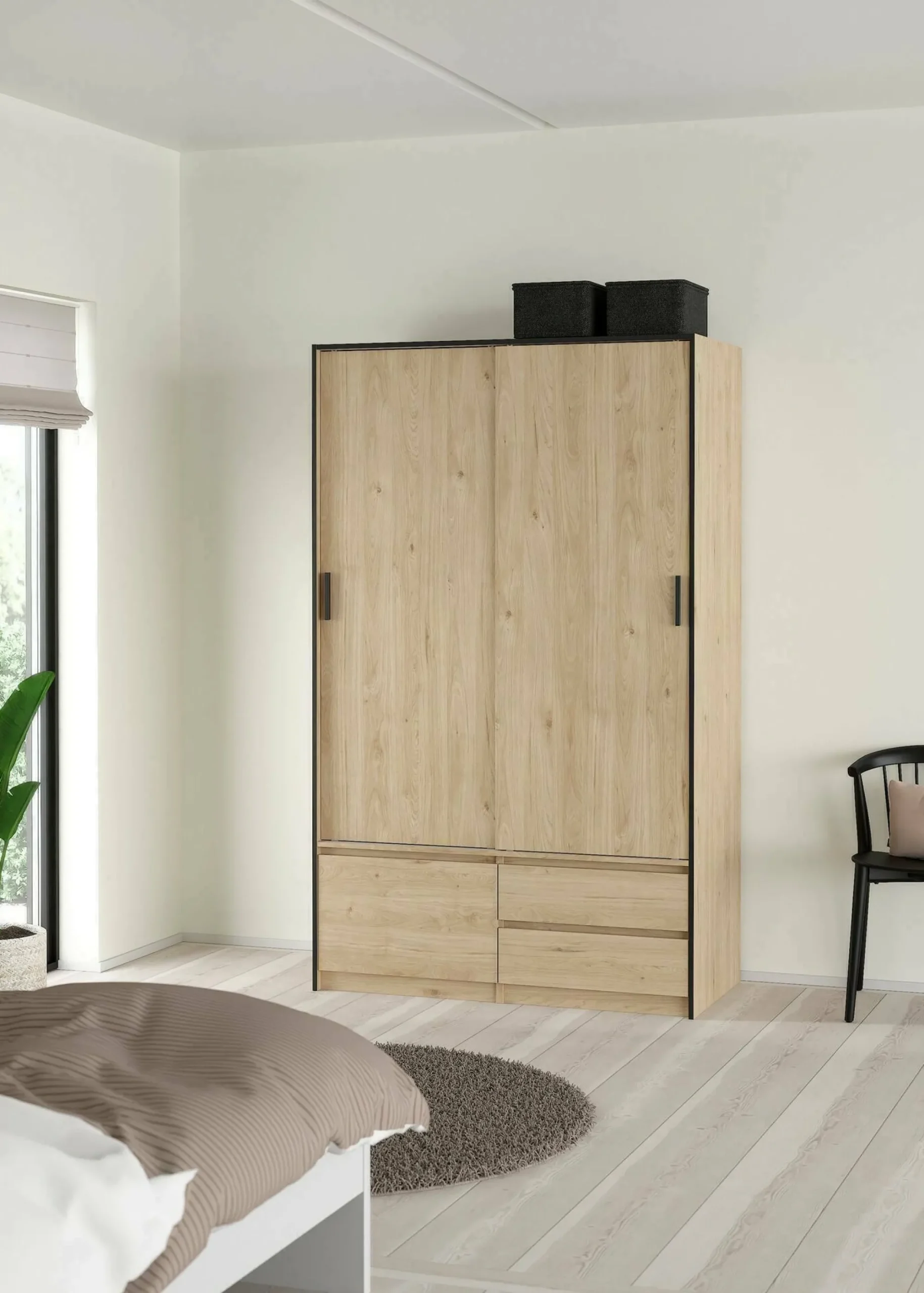 Armadio multiuso grande Bedollo, 60x121 h200 cm,<Dmora Fashion