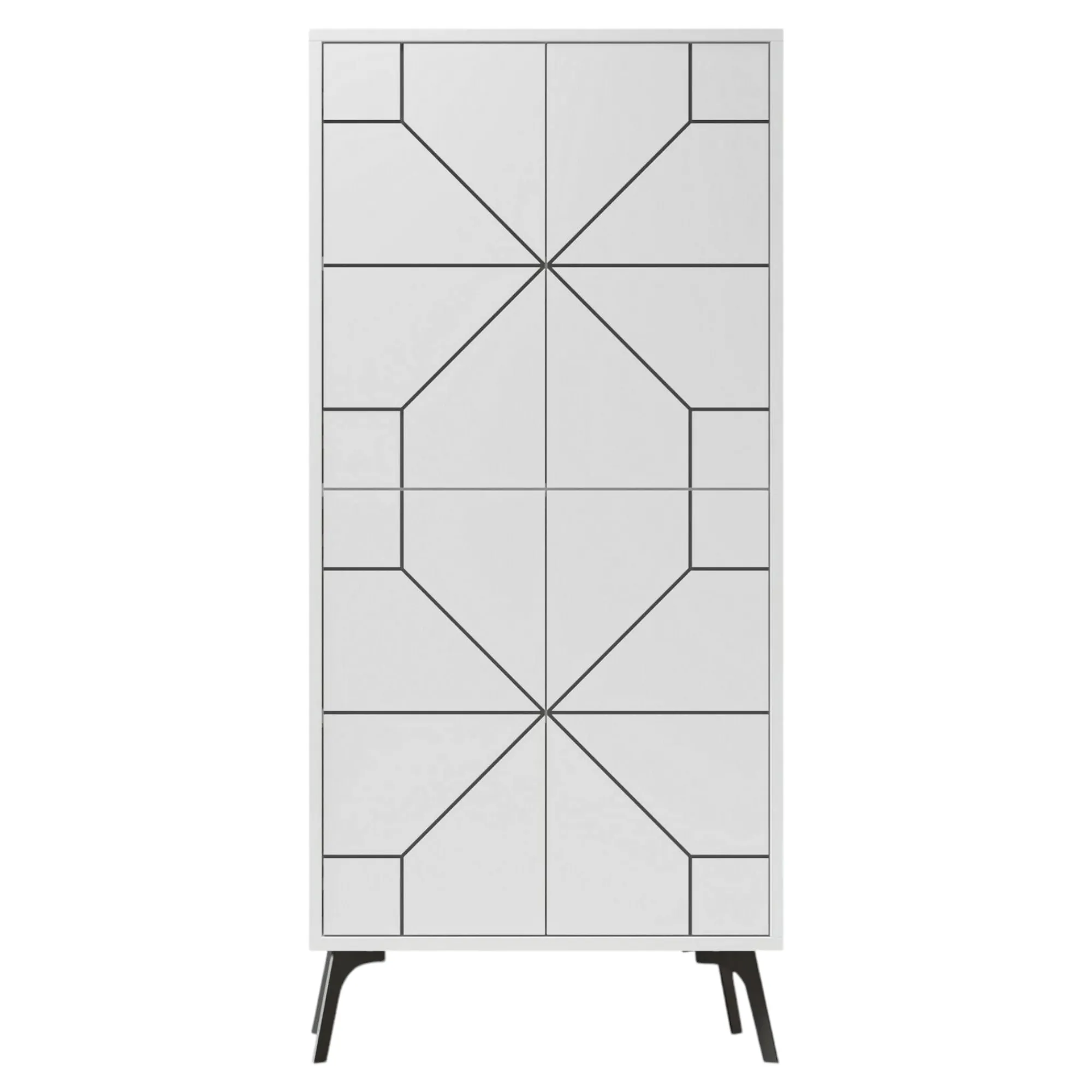 Armadio multiuso grande Bussola, 63x36 h136 cm,<Dmora Best Sale