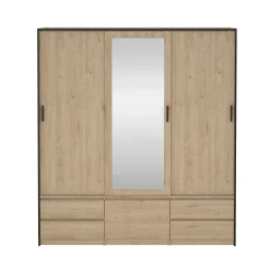 Armadio multiuso grande Ljalkova, 60x181 h200 cm,<Dmora Shop