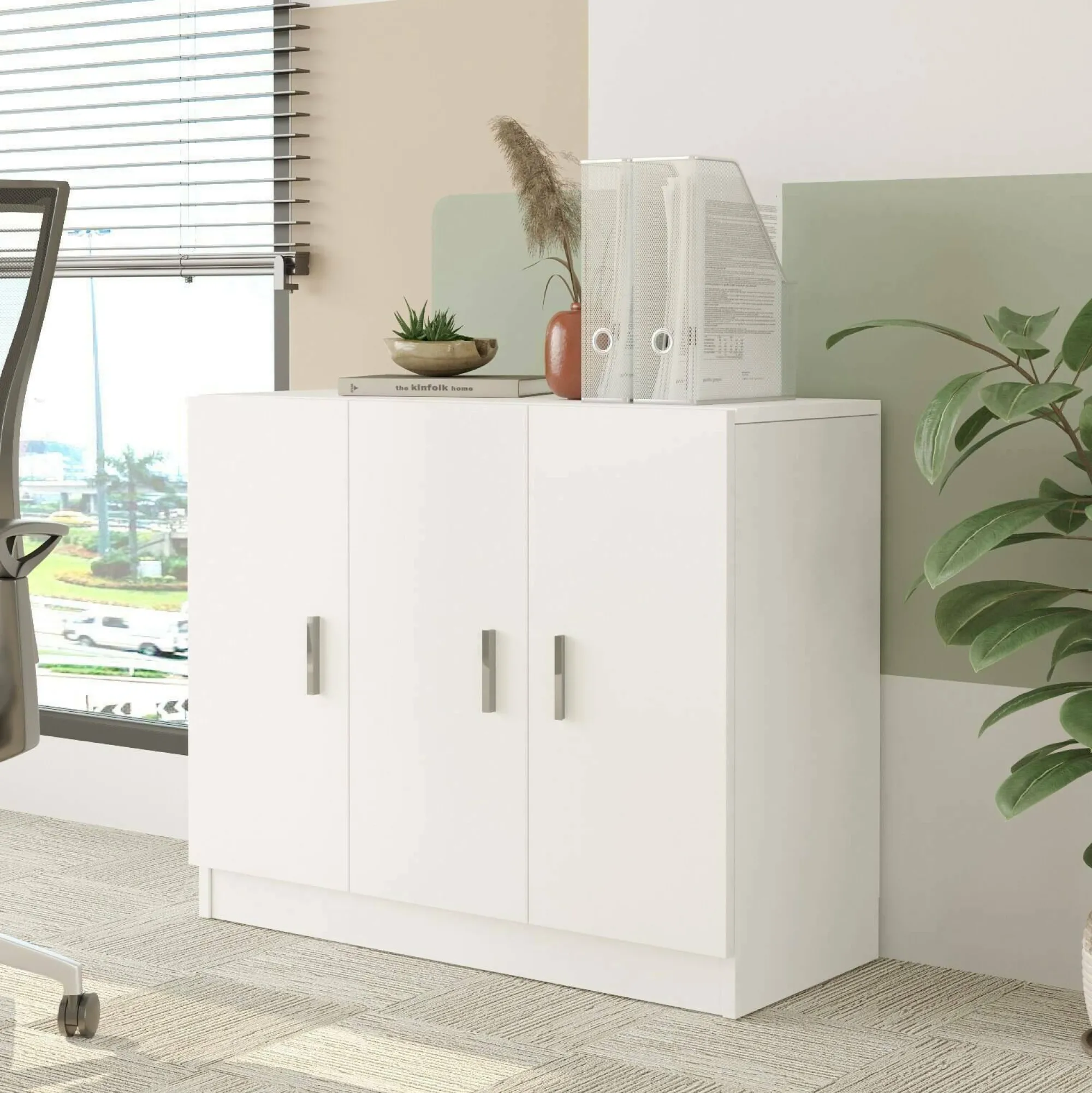 Armadio multiuso grande Olana, 89x38 h74 cm,<Dmora Clearance