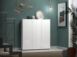 Armadio multiuso grande Onice, 110x19h115 cm,<Dmora New