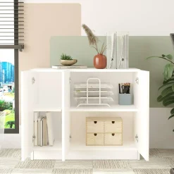 Armadio multiuso grande Olana, 89x38 h74 cm,<Dmora Clearance