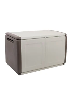 Baule Andra, 96x53h57 cm, Beige e Marrone<Dmora Online