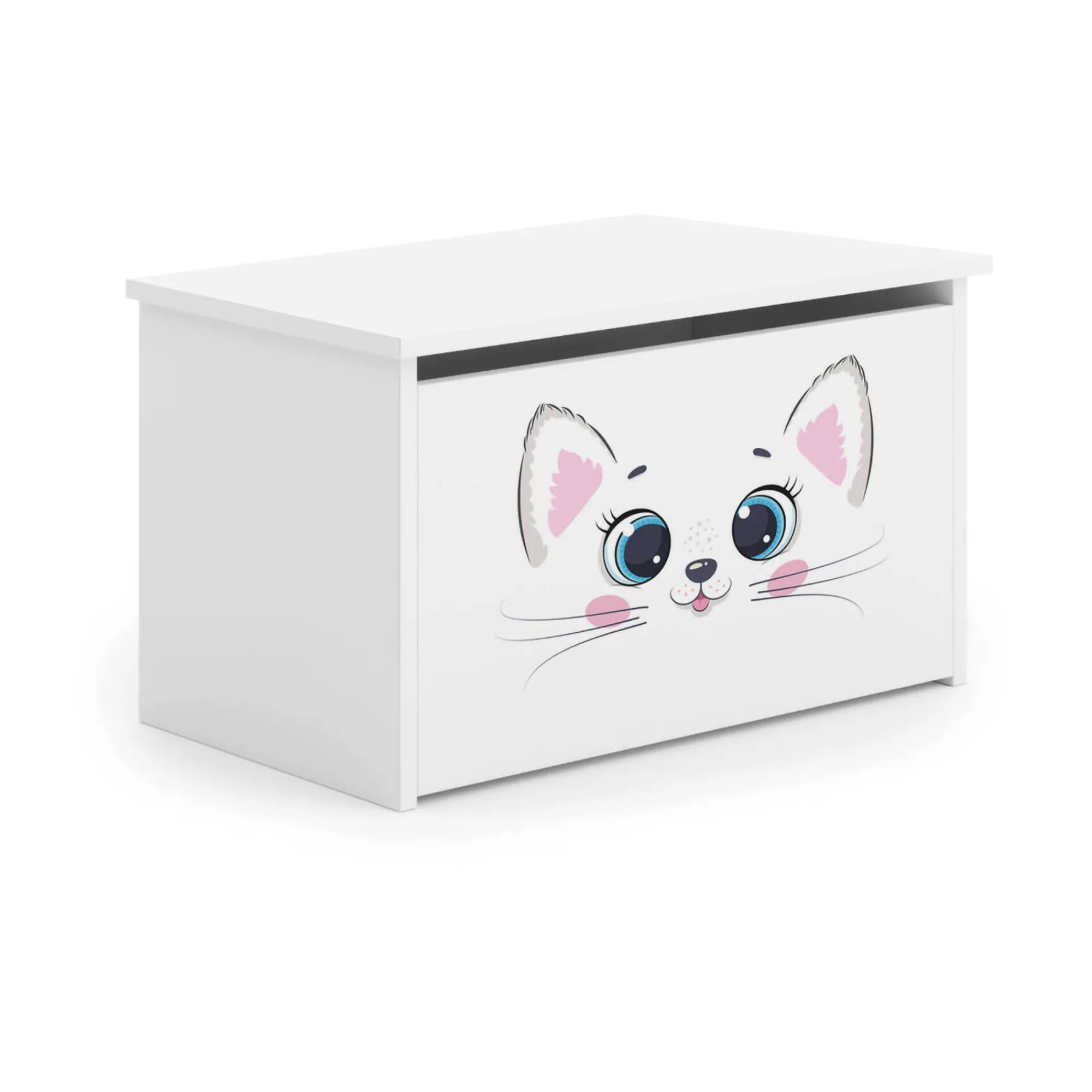 Baule Swami, 40x42 h73 cm, con gatto<Dmora New