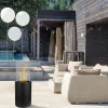 Camino a bioetanolo Kaapstad, 27x27 h82 cm,<Dmora Discount