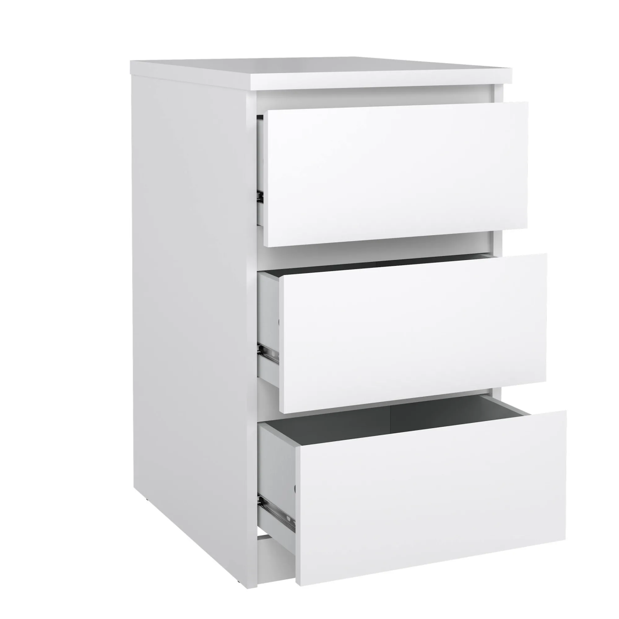 Cassettiera Accudino, 40x50 h70 cm, Bianco<Dmora Best Sale