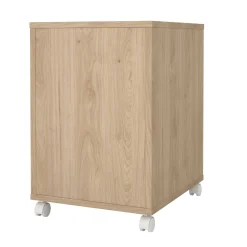 Cassettiera Agazzino, 48x41 h61 cm, Rovere e Bianco<Dmora Sale