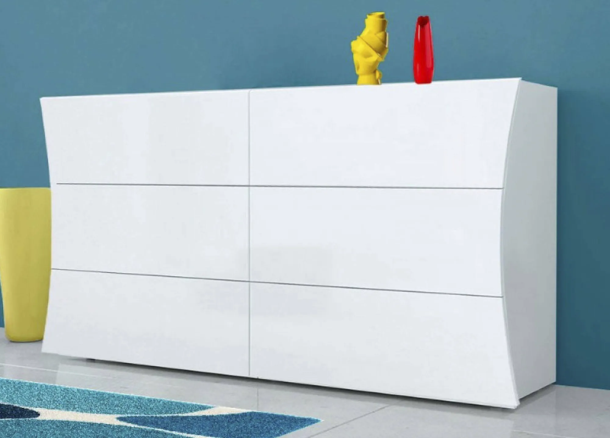 Cassettiera Albelaziz, , cm 155x40h82<Dmora Fashion
