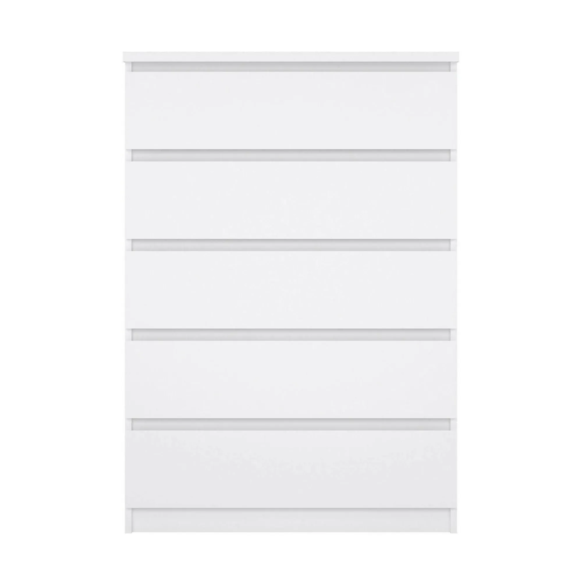 Cassettiera Ansel, 77x50 h111 cm, Bianco<Dmora New