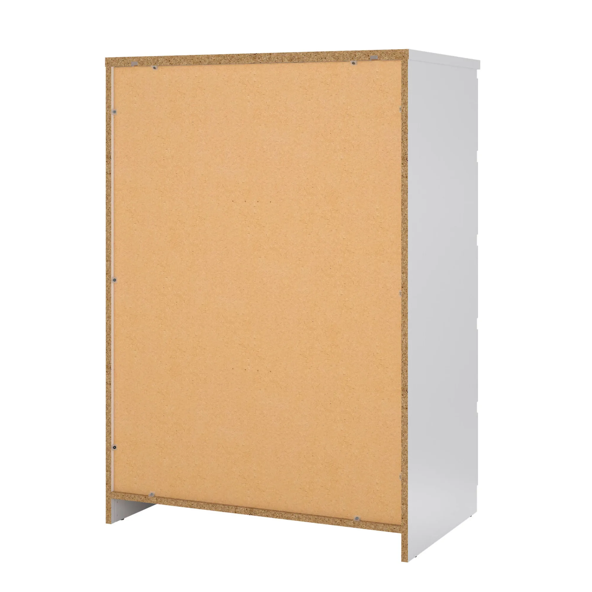 Cassettiera Ansel, 77x50 h111 cm, Bianco<Dmora New