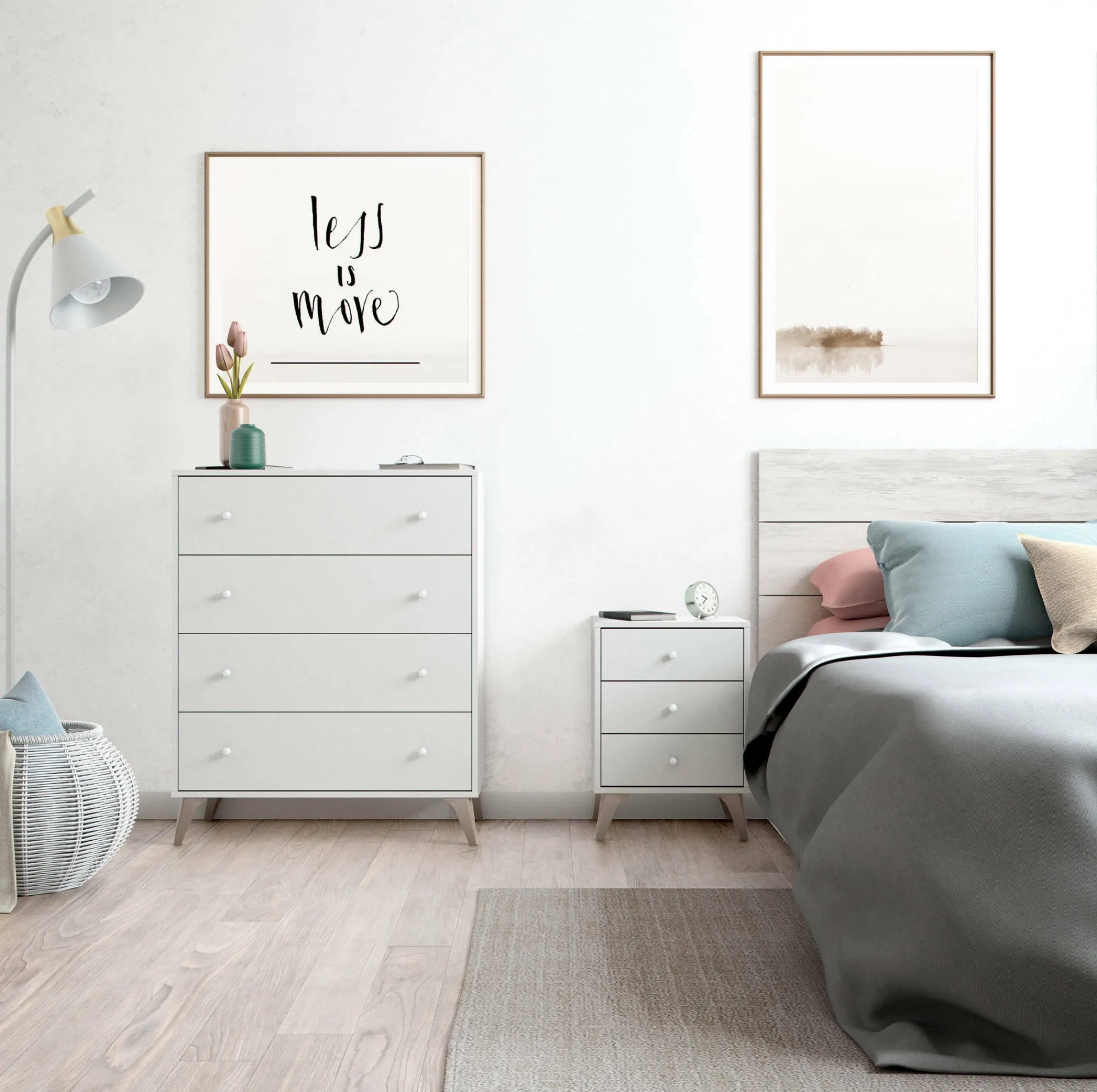 Cassettiera Aquilea, 78x40h95 cm,<Dmora Discount