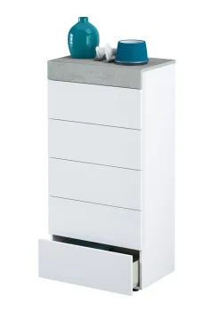 Cassettiera Armo, 61x40h118 cm,<Dmora New