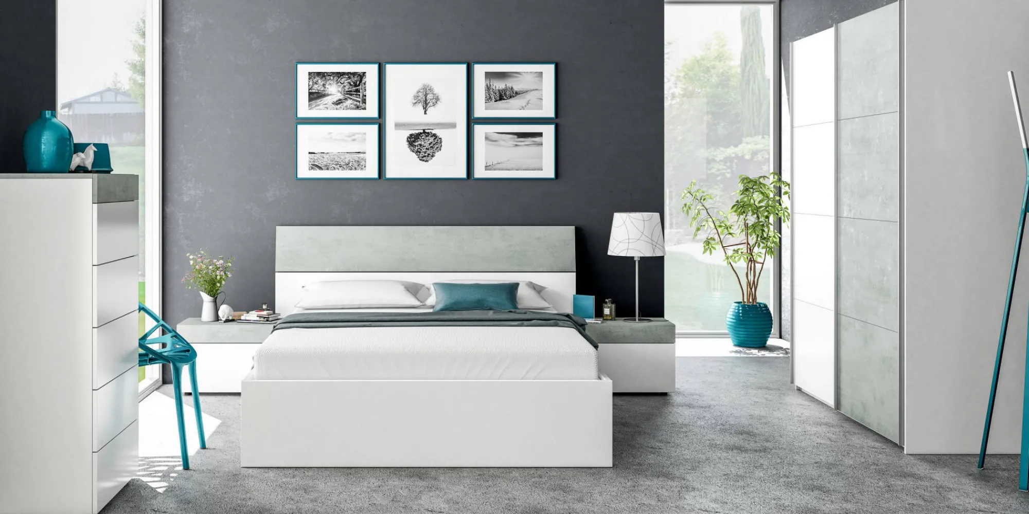 Cassettiera Armo, 61x40h118 cm,<Dmora New