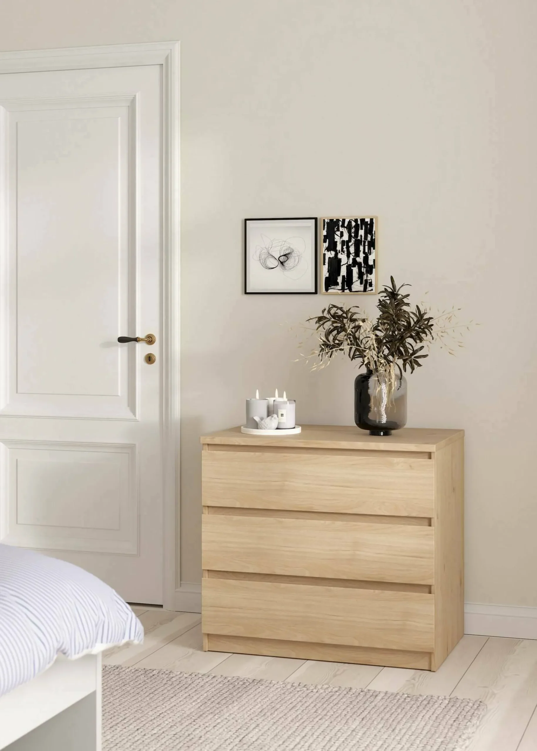 Cassettiera Artic, 50x77 h70 cm,<Dmora New