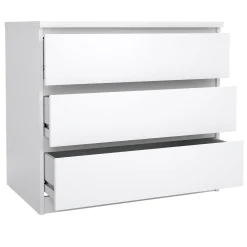 Cassettiera Artic, 77x50 h70 cm, Bianco<Dmora Outlet