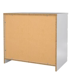 Cassettiera Artic, 77x50 h70 cm, Bianco<Dmora Outlet