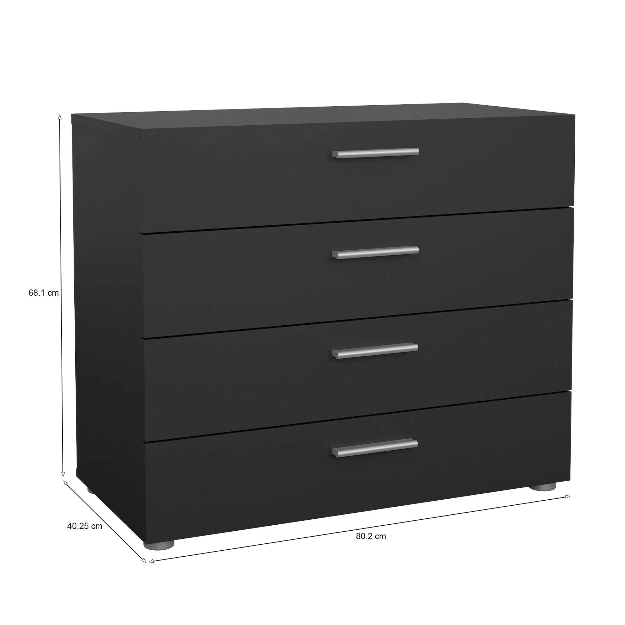 Cassettiera Arwen, 40x80 h68 cm,<Dmora Sale