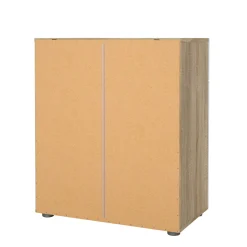 Cassettiera Asam, 70x40 h82 cm, Quercia e Bianco<Dmora Cheap
