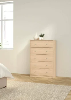 Cassettiera Contessa, 30x72 h108 cm,<Dmora Outlet